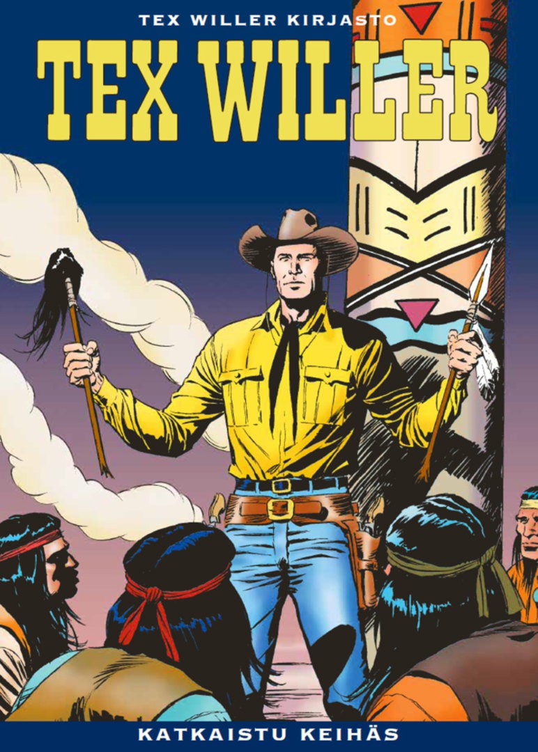 Tex Willer Kirjasto 40 - Katkaistu keihäs