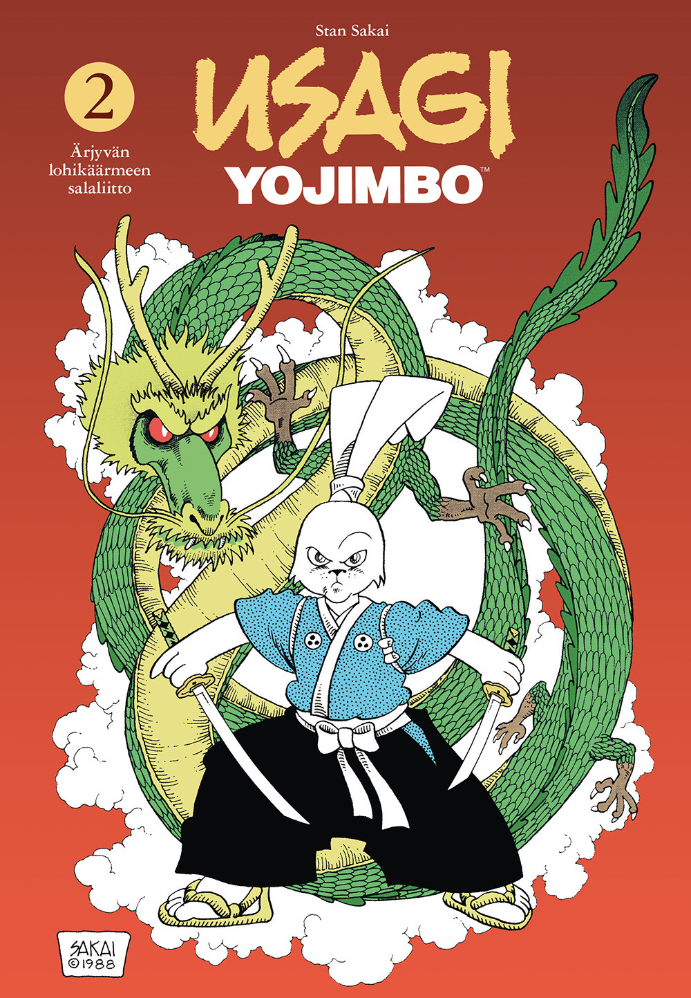 Usagi Yojimbo 2 - Ärjyvän lohikäärmeen salaliitto