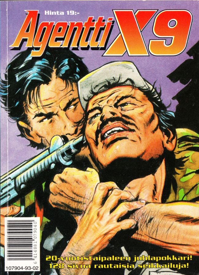 Agentti X9 pokkari 2/1993 (K)