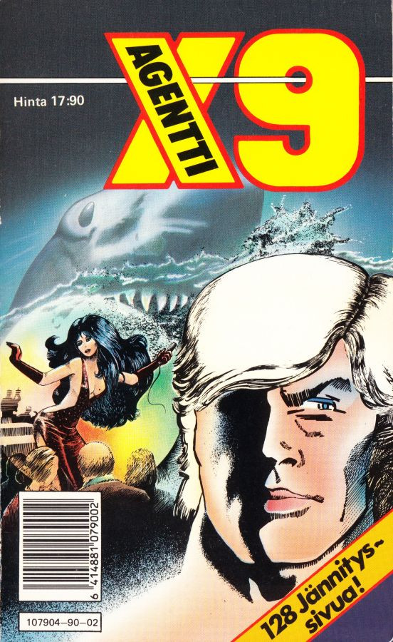 Agentti X9 pokkari 2/1990 (K)