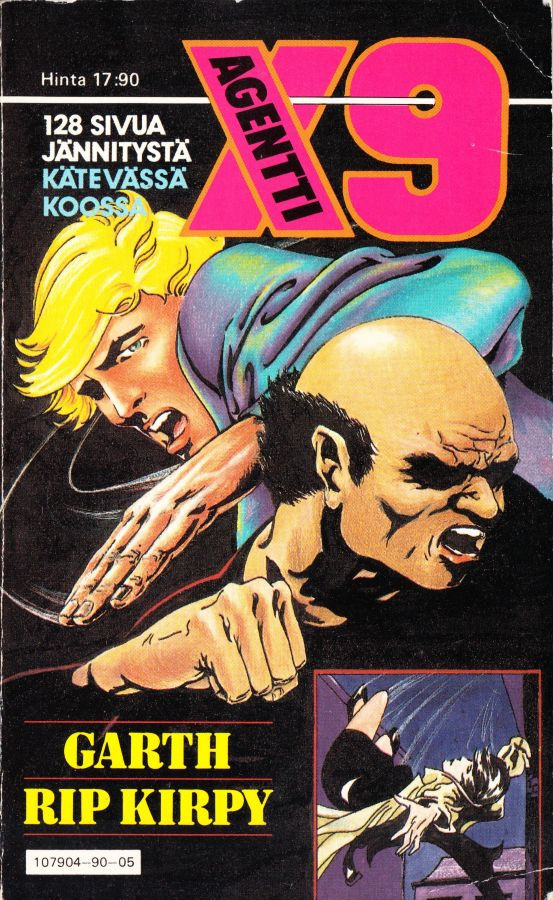 Agentti X9 pokkari 5/1990 (K)