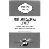 Mitä Ankkalinna lukee?