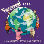 Fingerpori-seinäkalenteri 2026