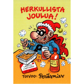 Peräsmies-joulukortti - Herkullista joulua!