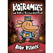 Koiramies ja kaksi kissanpentua