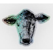 Sateenkaarilehmä-tarra