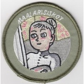 Maalarisiskot-kangasmerkki