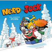 Nerd & Jock Wall Calendar 2026