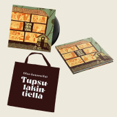 Tupsulakintiellä-kirja, levy ja kangaskassi (ENNAKKOTILAUS)