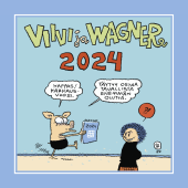 Viivi ja Wagner -seinäkalenteri 2024