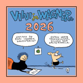 Viivi ja Wagner -seinäkalenteri 2026