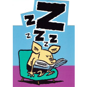 Viivi ja Wagner -postikortti - Zzzzzz