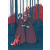 Kissing behind the Barricades -postikortti - Ystävät