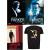Parker-sarjakuvakirjat, t-paita, Tappajan jäljet -romaani sekä kirjanmerkki
