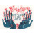Kissing behind the Barricades -postikortti - Self-care is not Selfish